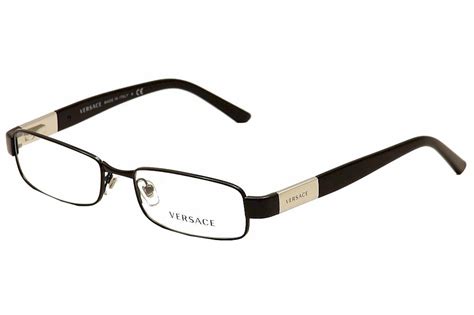 versace frames 1121|Versace Eyeglasses VE1121 VE/1121 1009 Black Full Rim Optical .